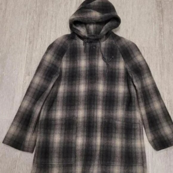 Mark by Marc Jacobs Vintage Wool Plaid Coat - Picture 1 of 4
